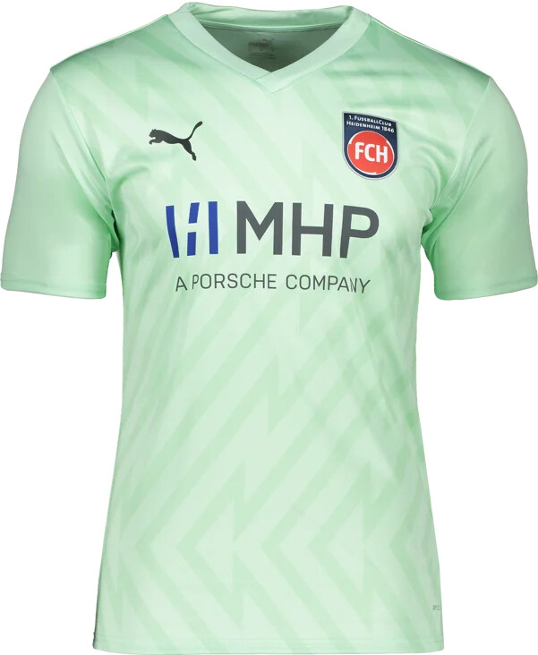puma 1. fc heidenheim målmandstrøje 20242025 børn grøn f60