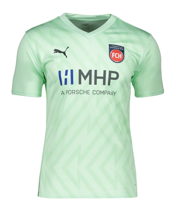 puma 1. fc heidenheim målmandstrøje 20242025 børn grøn f60