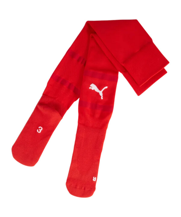 puma 1. fc heidenheim hjemmestrømper 20242025 rød f01