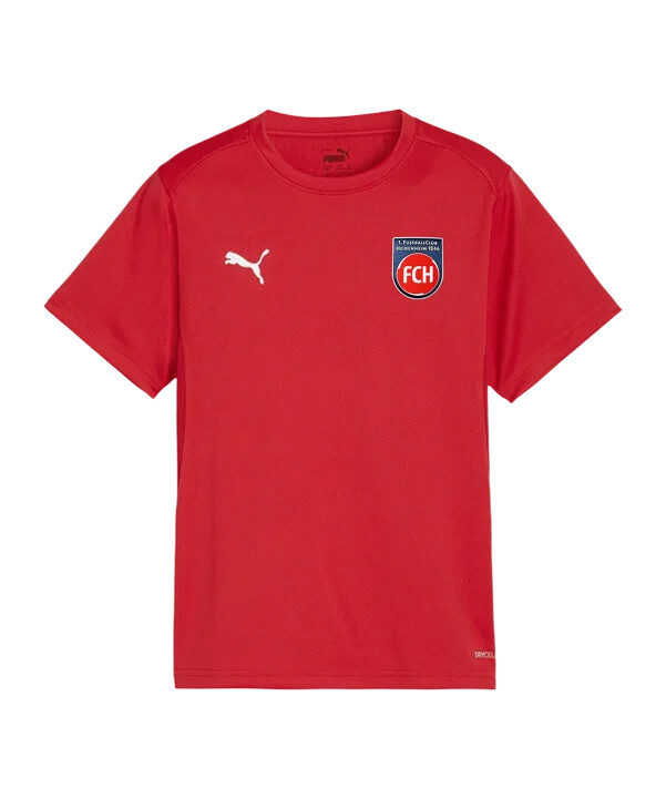 puma 1.fc heidenheim træningstrøje børn rød f01