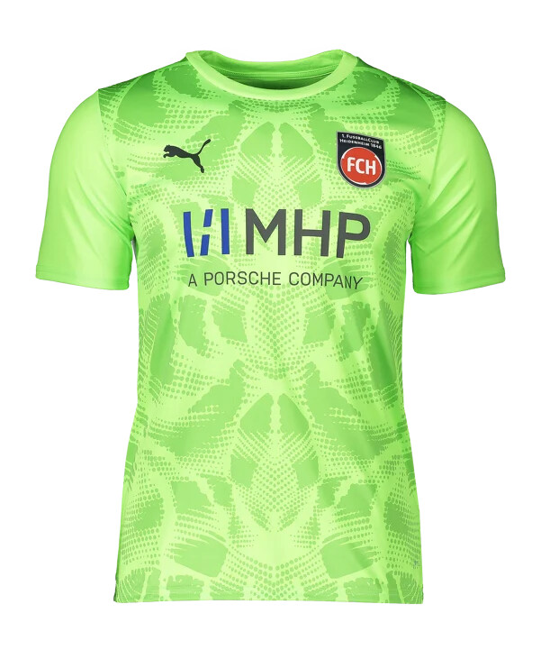 puma 1. fc heidenheim målmandstrøje 20252026 grøn f20