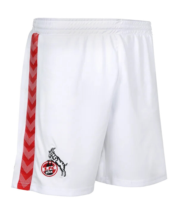 hummel 1. fc köln shorts hjemmebane 20232024 hvid f9402