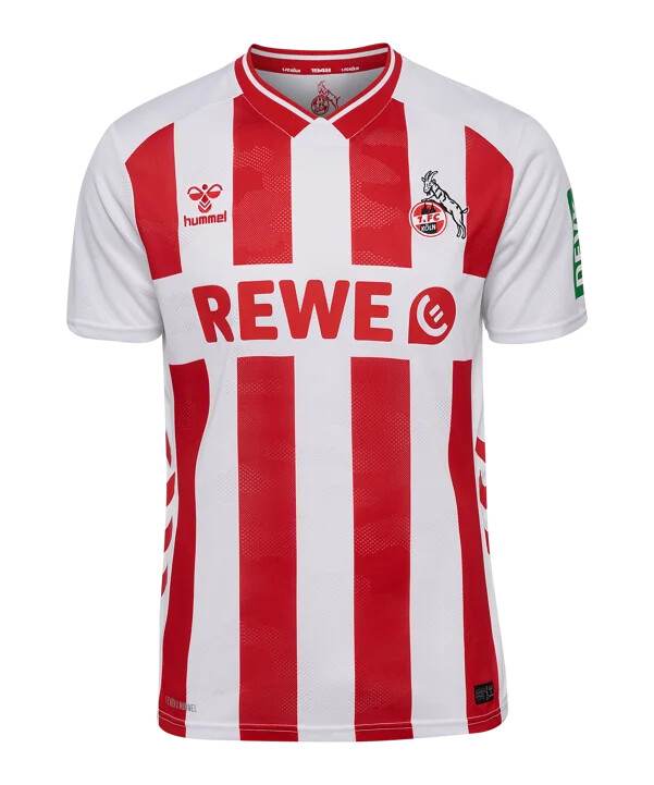 hummel 1. fc köln hjemmebanetrøje 20252026 hvid f9402