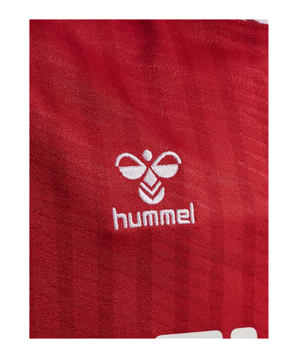 hummel 1. fc köln udebanetrøje 20252026 børn rød f3062