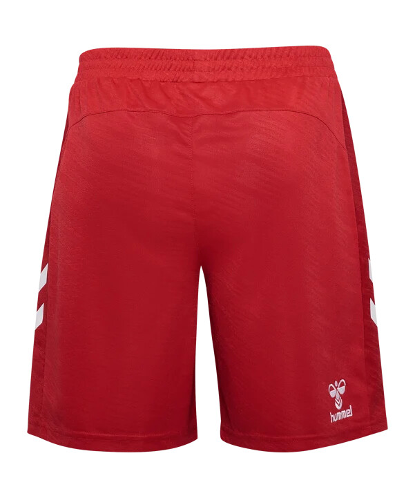 hummel 1. fc köln udebaneshorts 20252026 børn rød f3062
