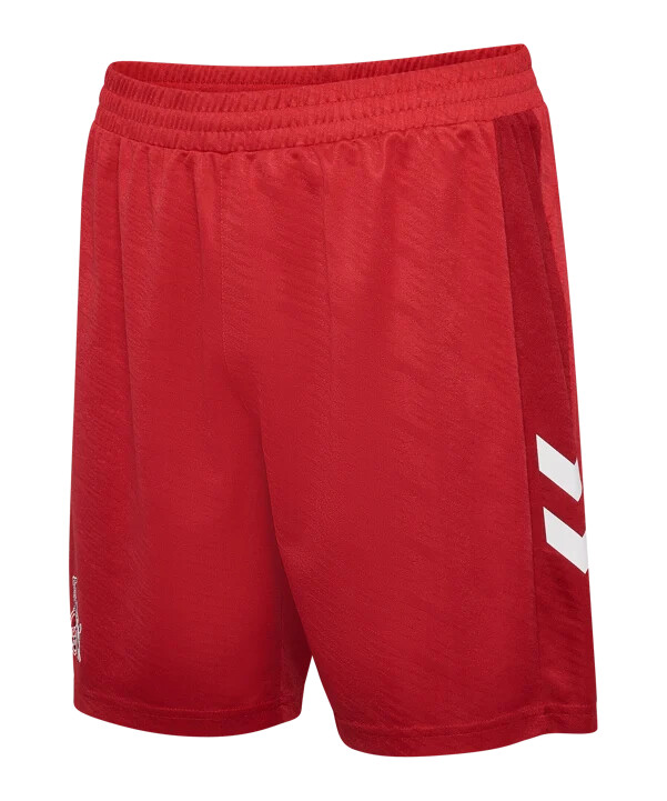 hummel 1. fc köln udebaneshorts 20252026 børn rød f3062