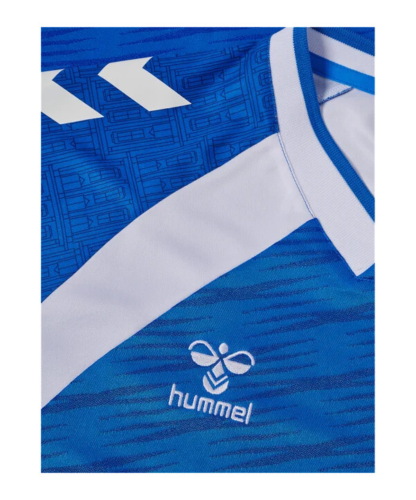hummel 1. fc magdeburg hjemmebanetrøje 20252026 blå f7251
