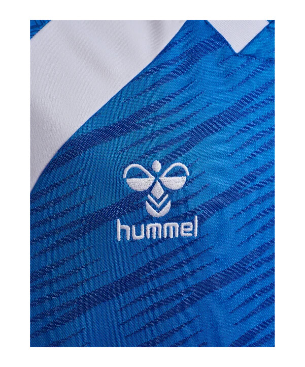 hummel 1. fc magdeburg hjemmebanetrøje 20252026 børn blå f7251