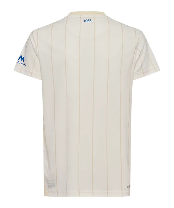 hummel 1. fc magdeburg udebanetrøje 20252026 børn beige f9806