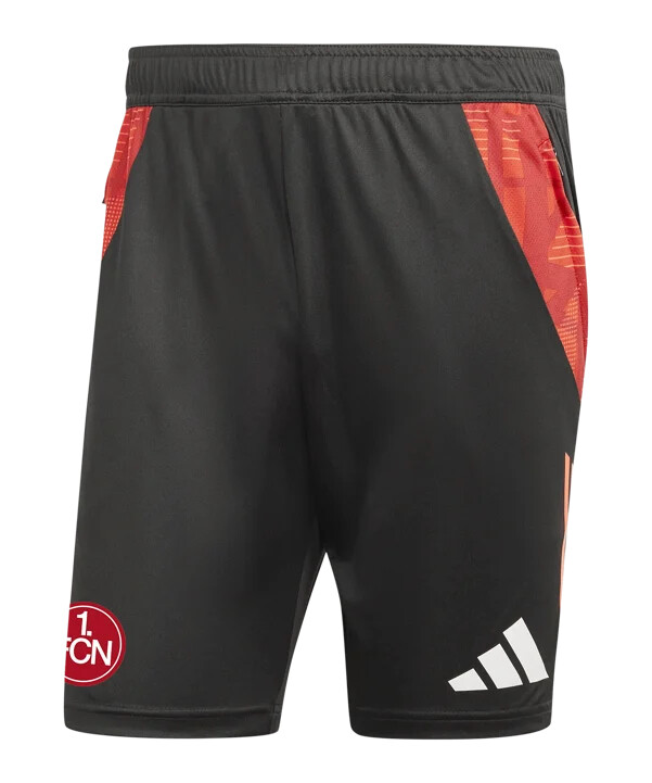 adidas 1.fc nürnberg træningsshorts sort rød