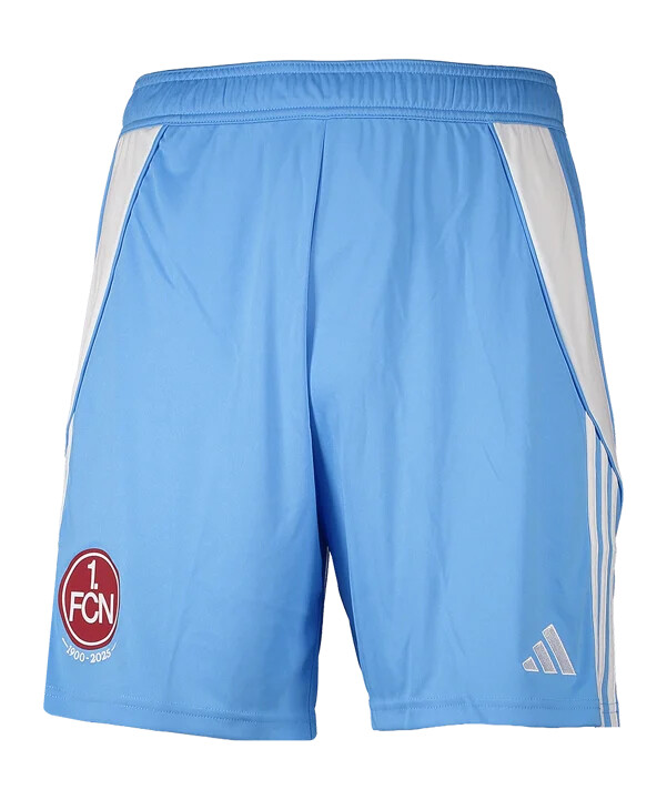 adidas 1. fc nürnberg målmandsshorts 20252026 børn blå