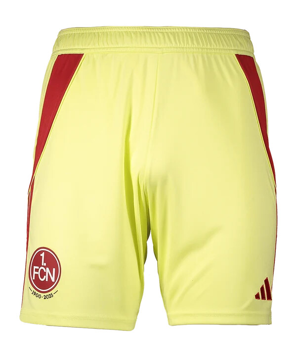 adidas 1.fc nürnberg målmandsshorts børn gul