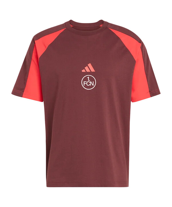 adidas 1. fc nürnberg t-shirt rød