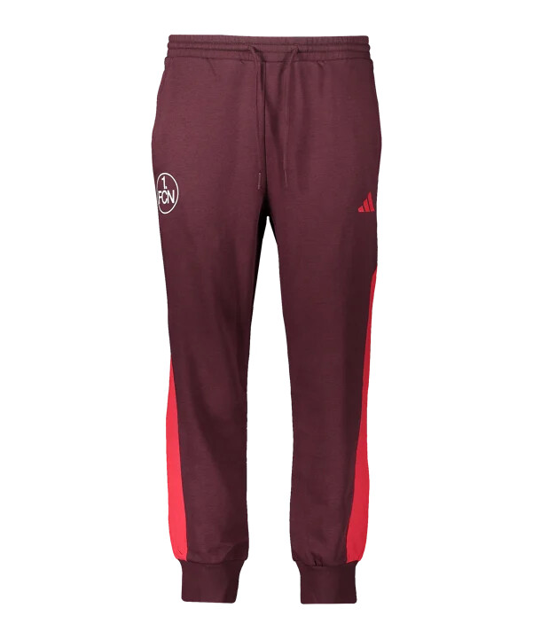 adidas 1. fc nürnberg joggingbukser rød