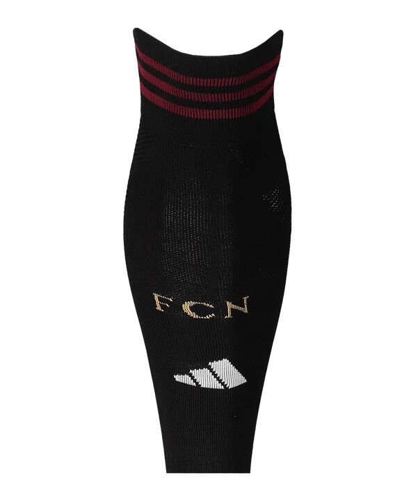 adidas 1. fc nürnberg hjemmestrømper 20252026 sort