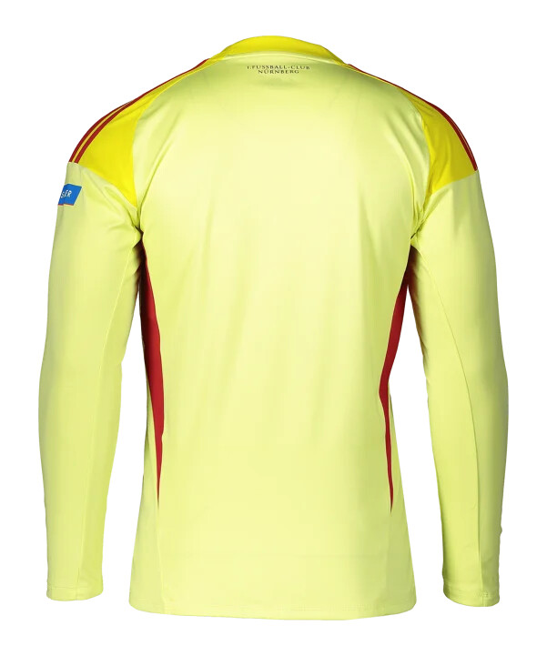 adidas 1. fc nürnberg målmandstrøje 20252026 børn gul
