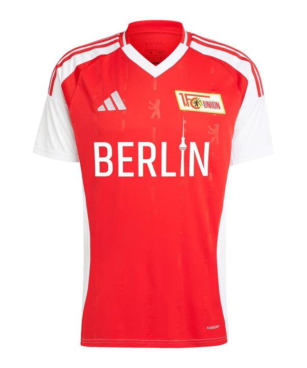 adidas 1. fc union berlin hjemmebanetrøje 20242025 rød
