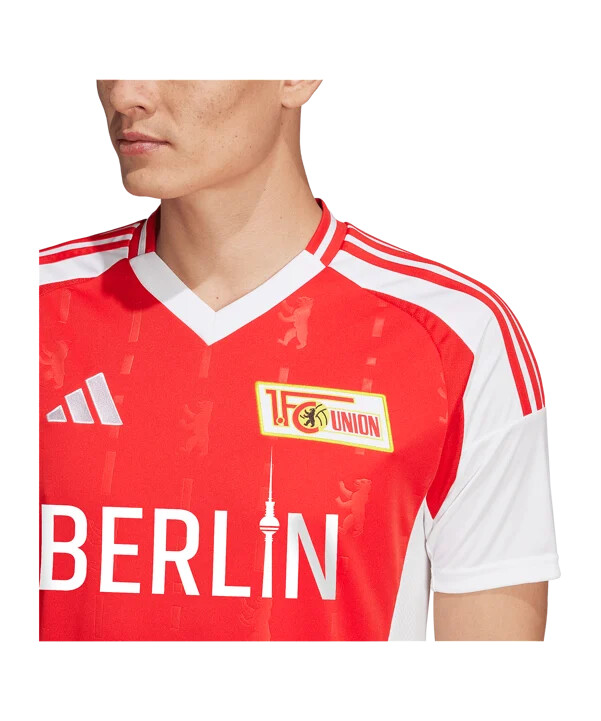 adidas 1. fc union berlin hjemmebanetrøje 20242025 rød