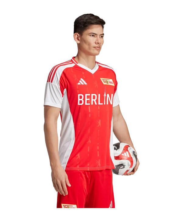 adidas 1. fc union berlin hjemmebanetrøje 20242025 rød