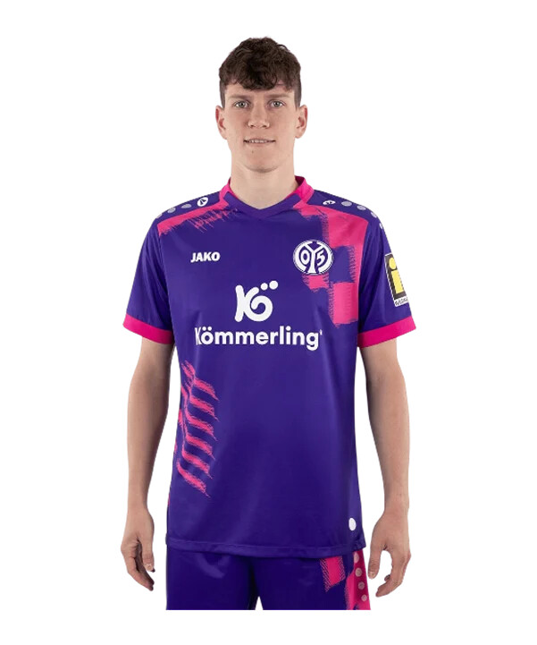 jako 1. fsv mainz 05 trøje ude 20252026 lilla f656