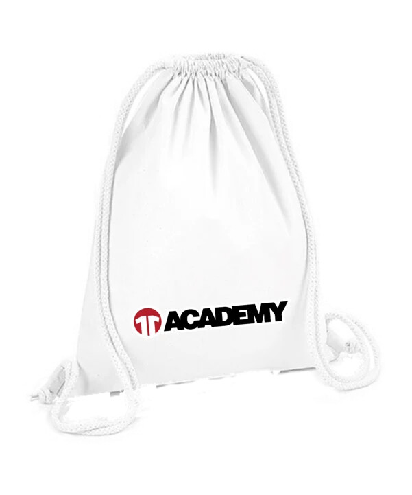 11ts academy gymbag bogstaver weiß