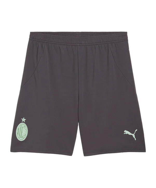 puma ac milan shorts 3. klasse 20242025 grå f03