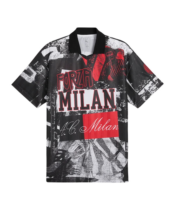 puma ac milan ftblnrgy retro trøje rød f01