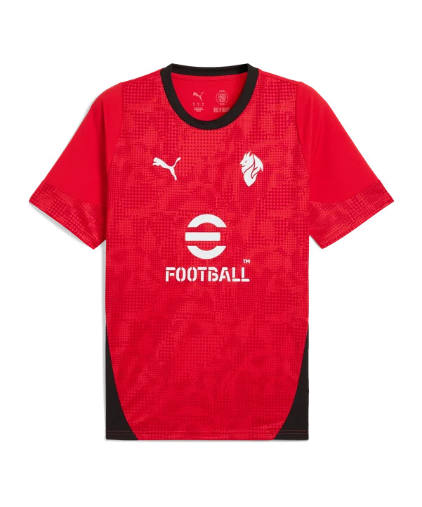 puma ac mailand træningstrøje rød f01
