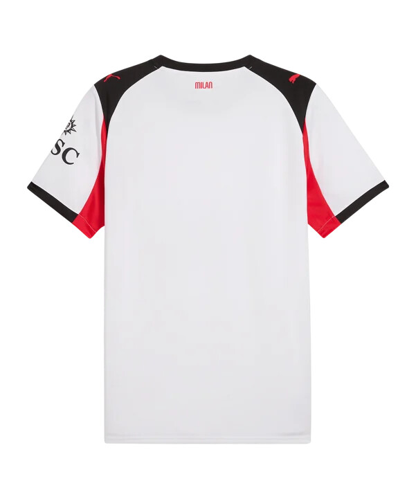 puma ac milan replica udebanetrøje hvid f02
