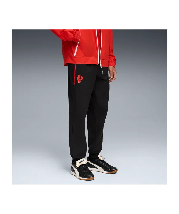 puma ac milan pumatech vævede bukser sort f04