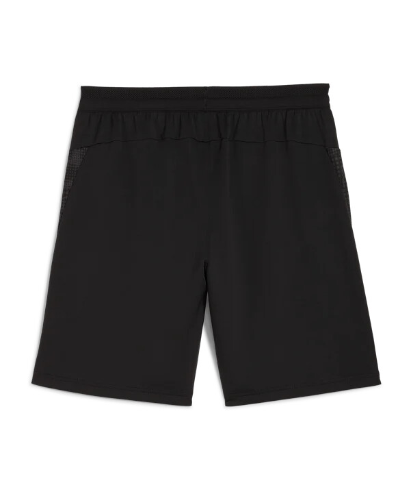 puma ac milan træningsshorts med lomme sort f04
