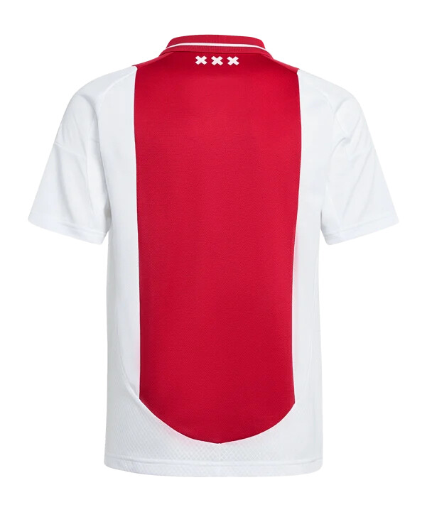 adidas ajax amsterdam hjemmebanetrøje 202425 børn hvid