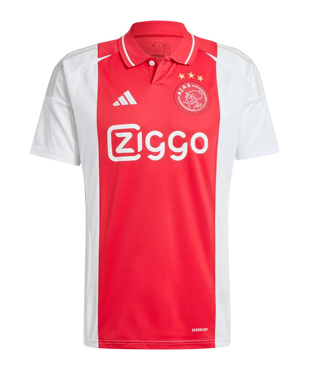 adidas ajax amsterdam hjemmebanetrøje 202425 hvid