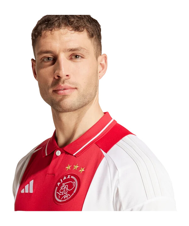 adidas ajax amsterdam hjemmebanetrøje 202425 hvid
