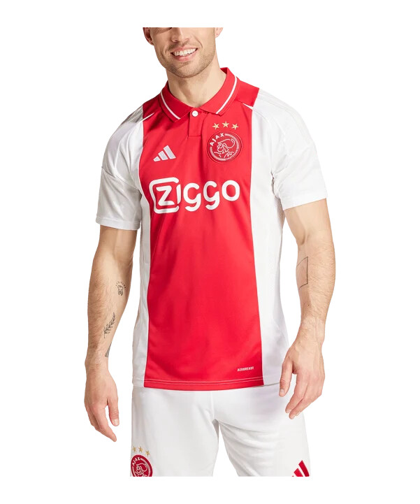 adidas ajax amsterdam hjemmebanetrøje 202425 hvid