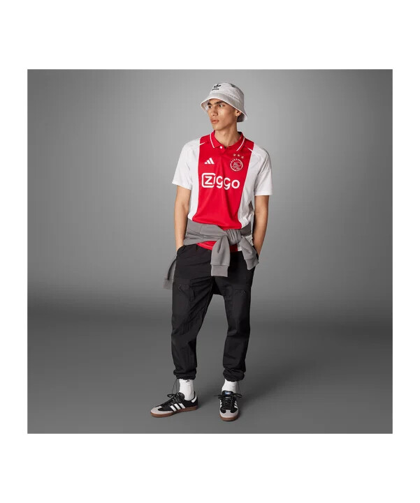 adidas ajax amsterdam hjemmebanetrøje 202425 hvid