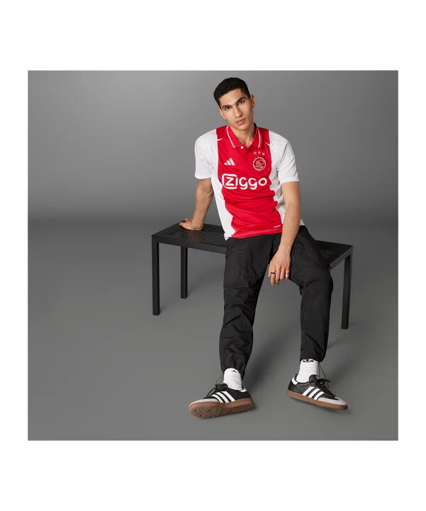 adidas ajax amsterdam hjemmebanetrøje 202425 hvid