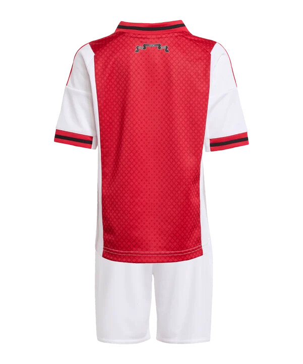 adidas ajax amsterdam minitrøje sæt hjemme 202526 børn hvid
