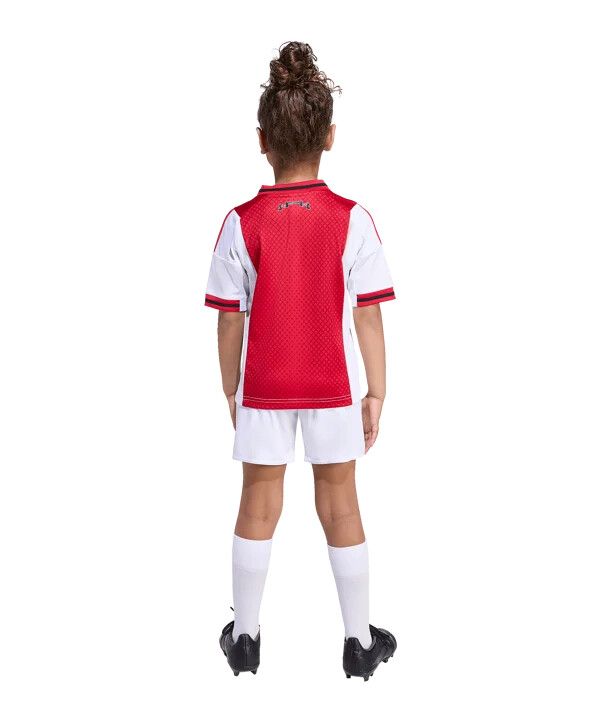 adidas ajax amsterdam minitrøje sæt hjemme 202526 børn hvid
