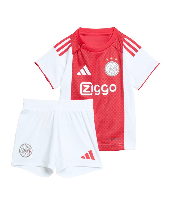 adidas ajax amsterdam babytrøjesæt hjemme 202526 børn hvid