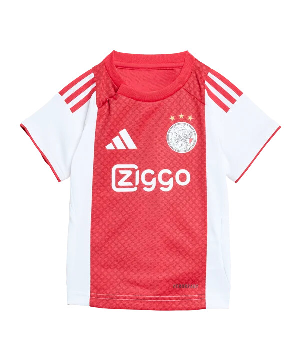 adidas ajax amsterdam babytrøjesæt hjemme 202526 børn hvid