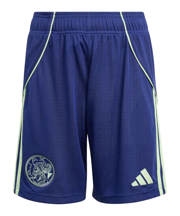 adidas ajax amsterdam udebaneshorts 202526 børn blå