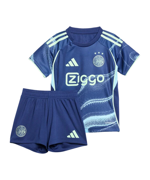 adidas ajax amsterdam babytrøjesæt udebane 202526 børn blå
