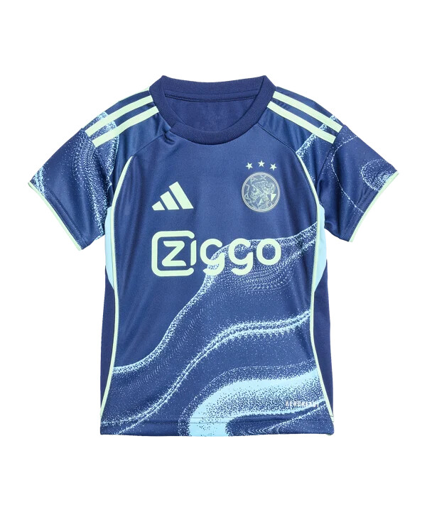 adidas ajax amsterdam babytrøjesæt udebane 202526 børn blå