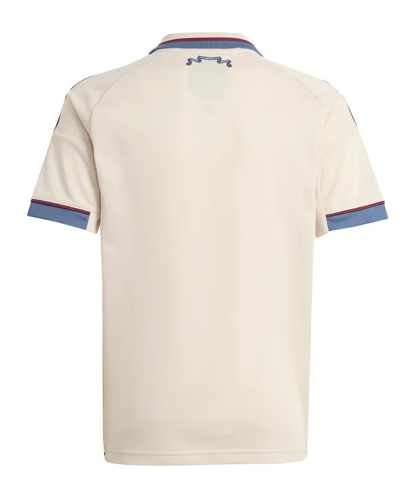 adidas ajax amsterdam trøje 3. 20252026 børn beige