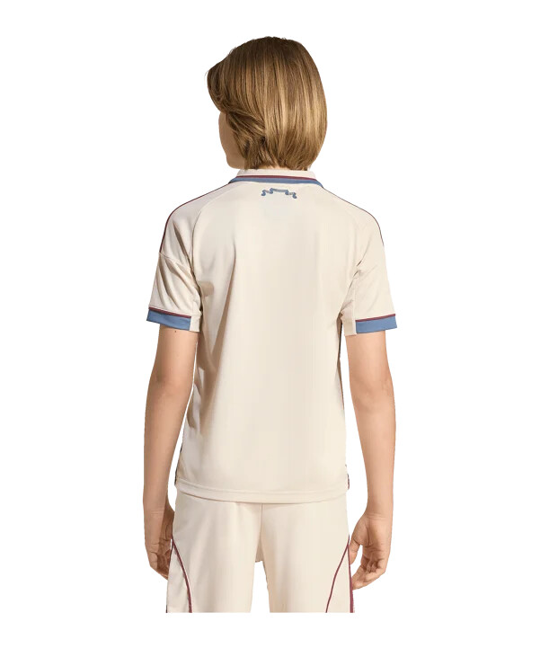 adidas ajax amsterdam trøje 3. 20252026 børn beige
