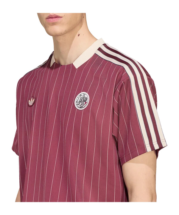 adidas ajax amsterdam icon trøje rød