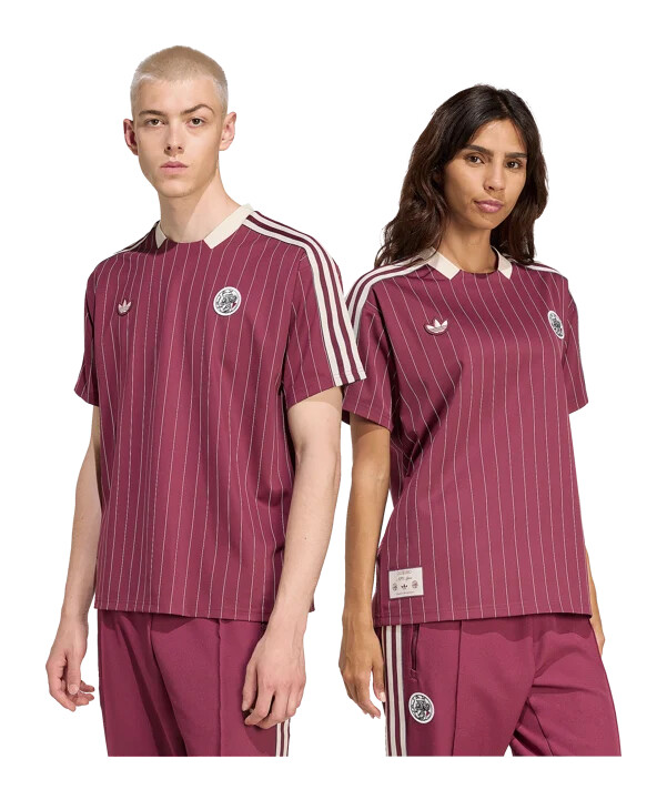 adidas ajax amsterdam icon trøje rød
