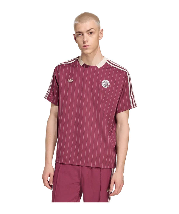 adidas ajax amsterdam icon trøje rød