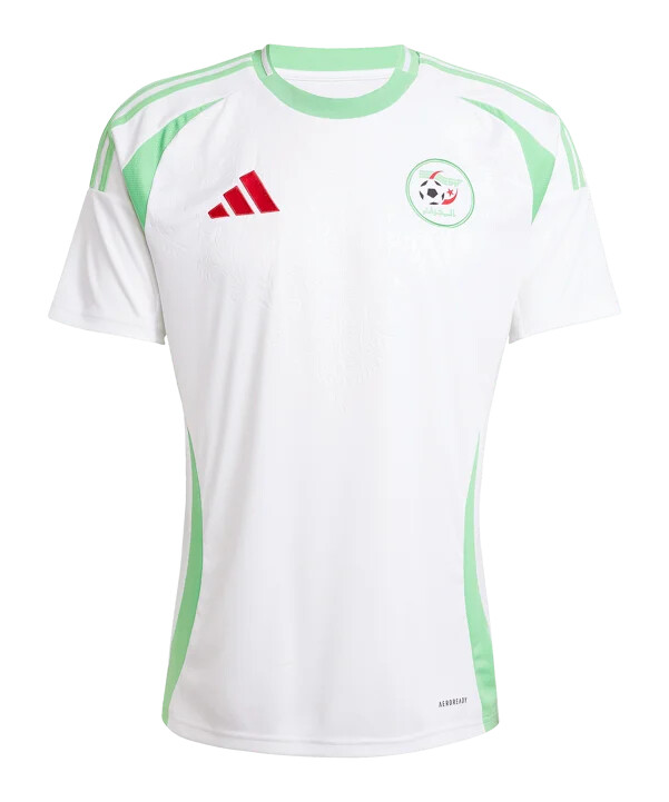 adidas algeriet hjemmebanetrøje 2024 hvid
